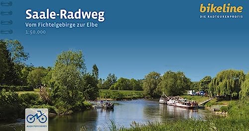 Saale-Radweg: Vom Fichtelgebirge zur Elbe, 1:50.000, 410 km, wetterfest/reißfest, GPS-Tracks Download, LiveUpdate (Bikeline...