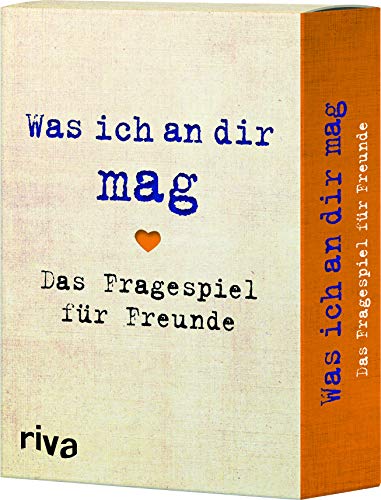 Was ich an dir mag – Das Fragespiel für Freunde: Lernt euch noch besser kennen. Außergewöhnliche und spannende Fragen...